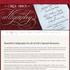 Calligraphy for Life's Celebrations - Saint Louis MO Wedding Invitations
